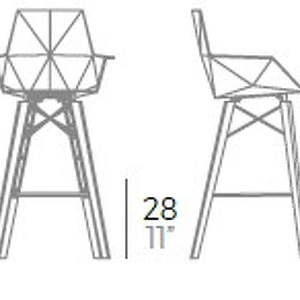 Барный стул Faz wood