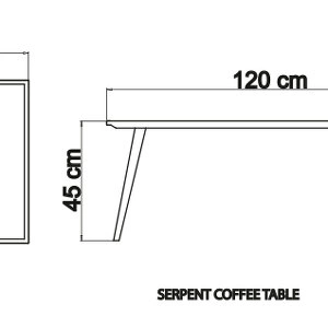 Журнальный столик Serpent