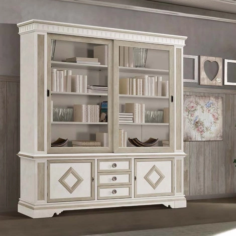 Книжный шкаф Shabby chic от VACCARI, VR.BC.SHC.9