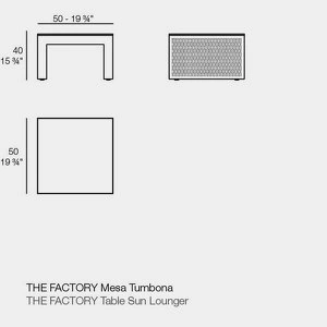 Приставной столик The factory